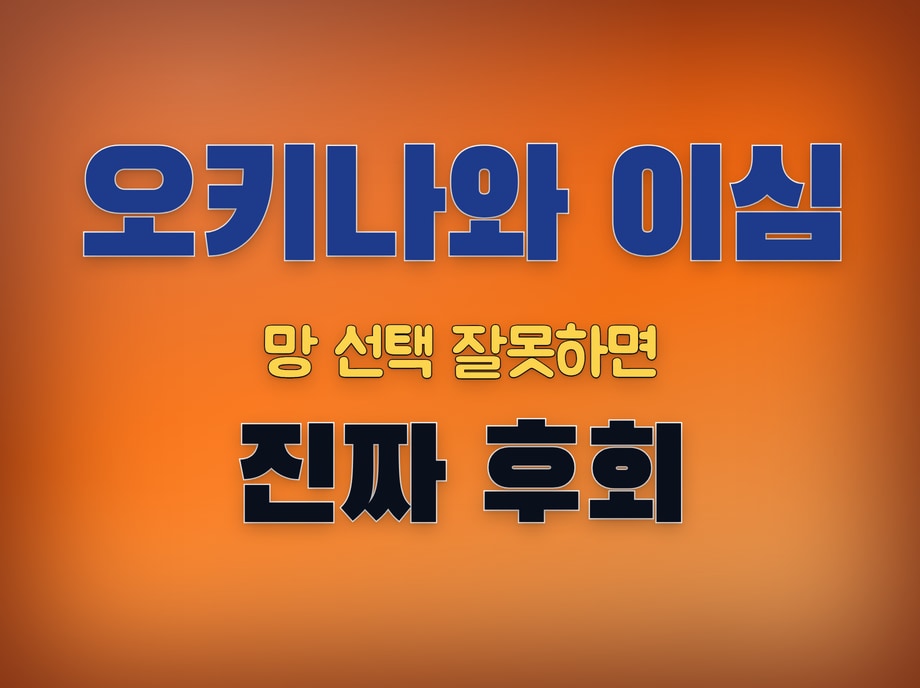 오키나와 이심