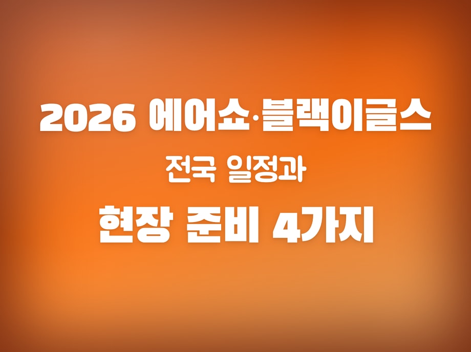 2026 에어쇼
